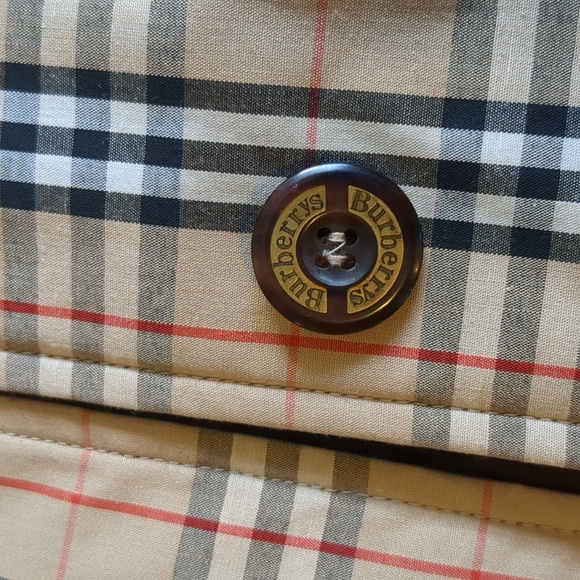 NWT Burberry of London Nova Plaid Women's Rain Coat Size Large - Picture 4 of 16